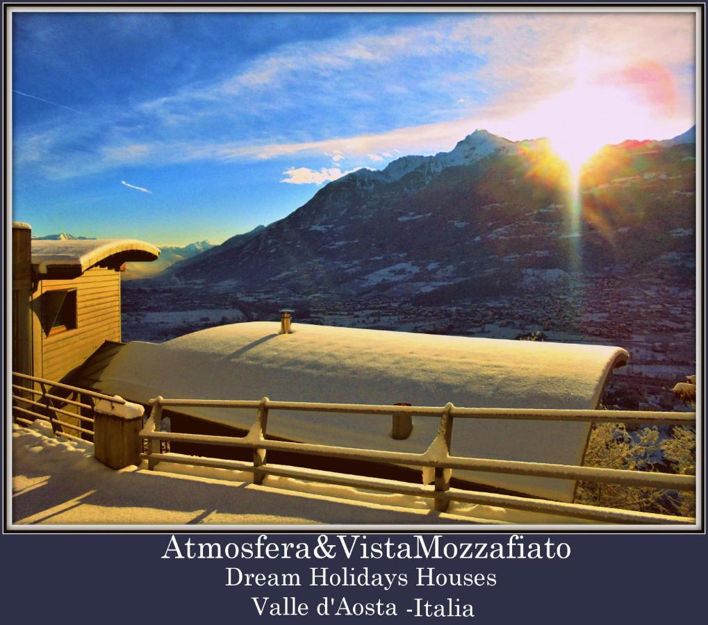 Chalet Con Jacuzzi Vista Montagne Aosta Eksteriør bilde